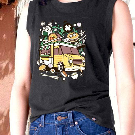 Aesthetic Tank Top Japanese Food Van Fashion Trends