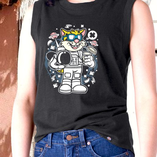 Aesthetic Tank Top Leopard Astronaut Fashion Trends