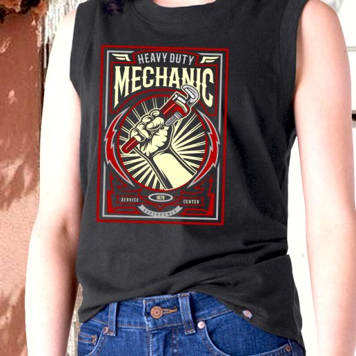 Aesthetic Tank Top Mechanic Fashion Trends