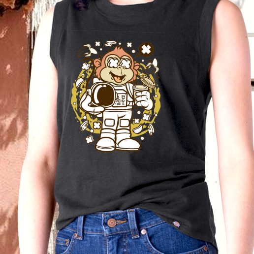 Aesthetic Tank Top Monkey Astronaut Fashion Trends