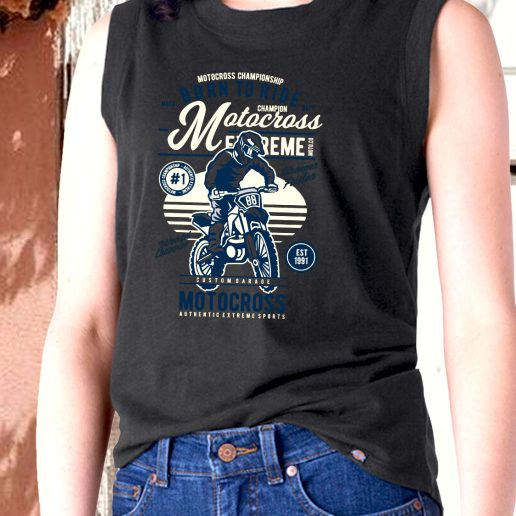 Aesthetic Tank Top Motocross Extreme Fashion Trends