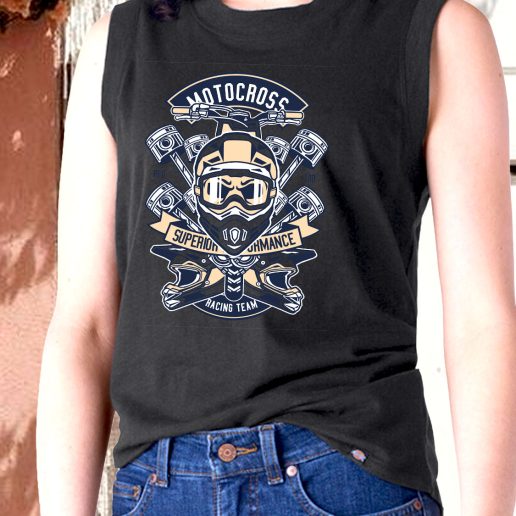 Aesthetic Tank Top Motocross Racing Team Fashion Trends