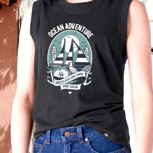 Aesthetic Tank Top Ocean Adventure Fashion Trends