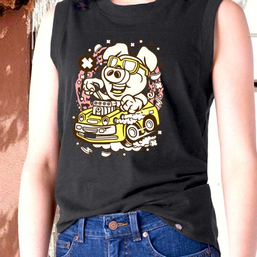 Aesthetic Tank Top Oink Hotrod Fashion Trends