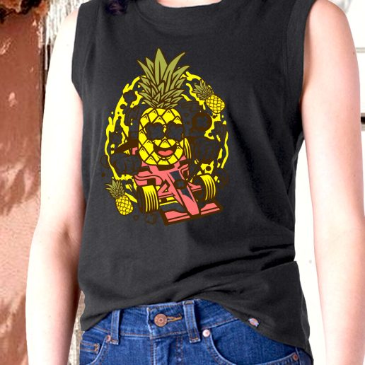 Aesthetic Tank Top Pineapple Formula Racer Fashion Trends