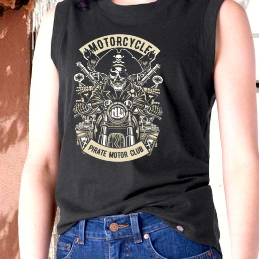 Aesthetic Tank Top Pirate Motorcycle Club Fashion Trends