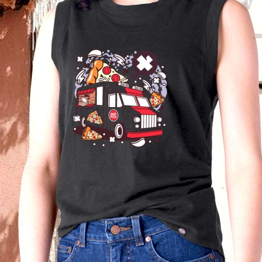 Aesthetic Tank Top Pizza Van Fashion Trends