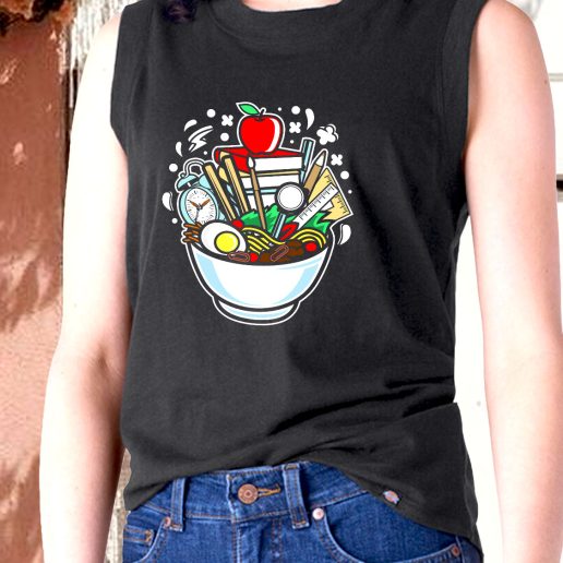 Aesthetic Tank Top Ramen School Fashion Trends