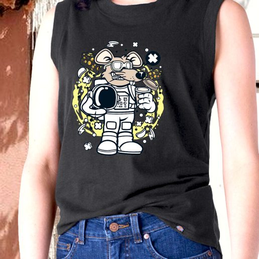 Aesthetic Tank Top Rat Astronaut Fashion Trends