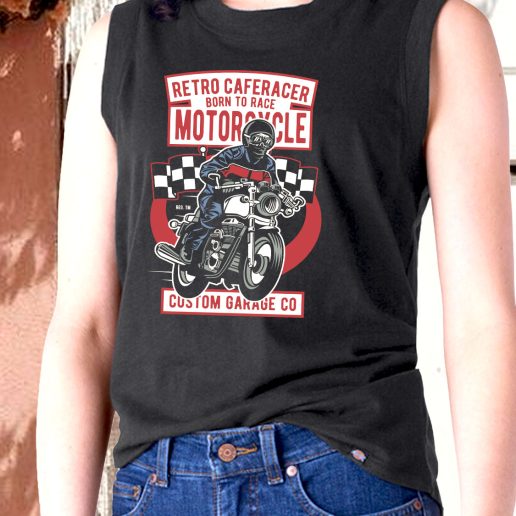 Aesthetic Tank Top Retro Caferacer Fashion Trends