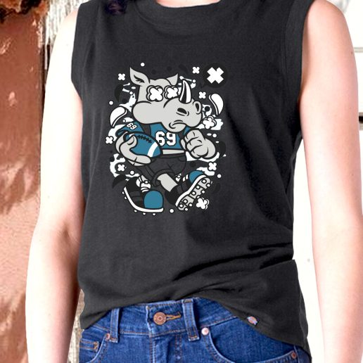 Aesthetic Tank Top Rhino Football Fashion Trends