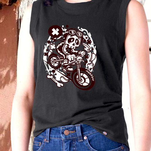 Aesthetic Tank Top Skull Downhill Fashion Trends