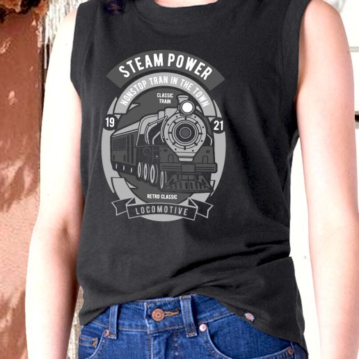 Aesthetic Tank Top Steam Power Fashion Trends