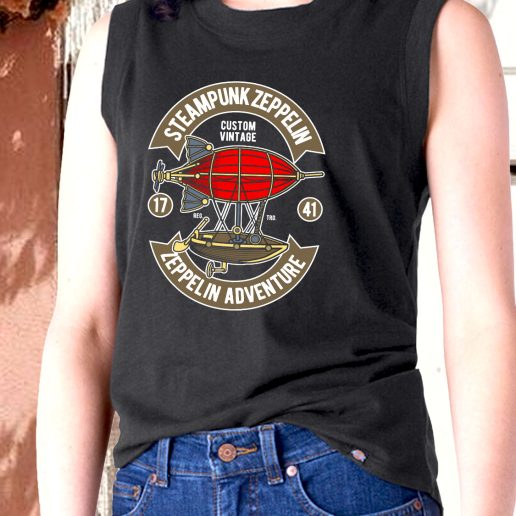 Aesthetic Tank Top Steampunk Zeppelin Fashion Trends