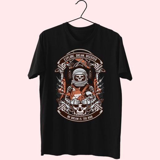 Astronaut Skull Funny Graphic T Shirt.jpeg