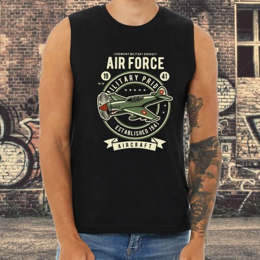 Athletic Tank Top Air Force Fashion Trends