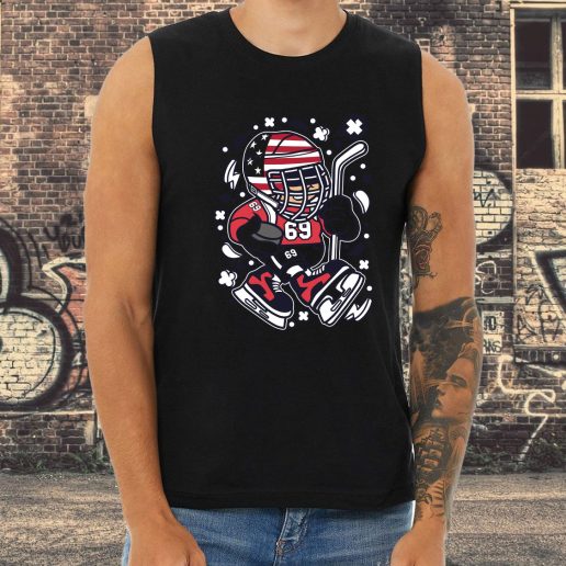 Athletic Tank Top American Hockey Kid Fashion Trends