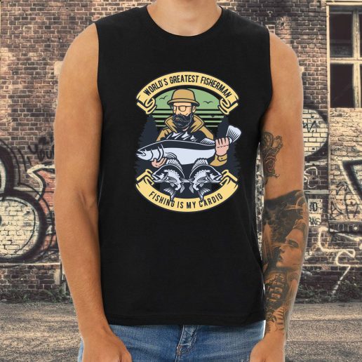 Athletic Tank Top Fisherman Fashion Trends