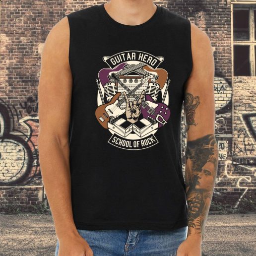 Athletic Tank Top Guitar Hero Fashion Trends