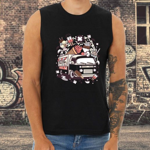 Athletic Tank Top Ice Cream Van Fashion Trends