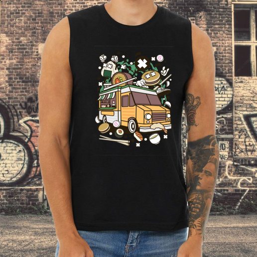 Athletic Tank Top Japanese Food Van Fashion Trends