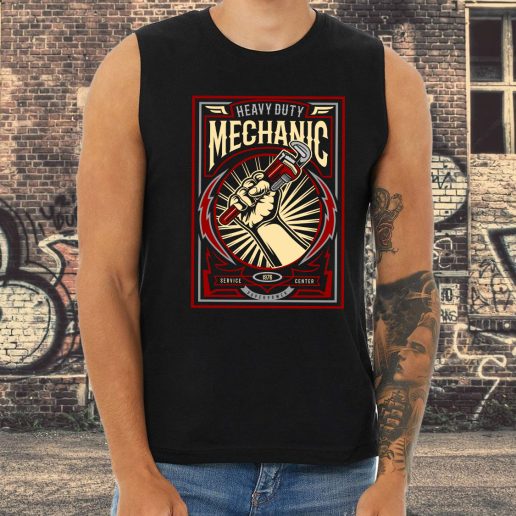 Athletic Tank Top Mechanic Fashion Trends