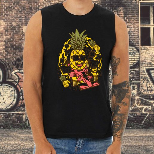 Athletic Tank Top Pineapple Formula Racer Fashion Trends