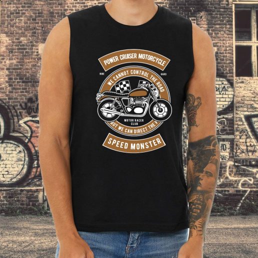 Athletic Tank Top Power Cruiser Motorcycle Fashion Trends