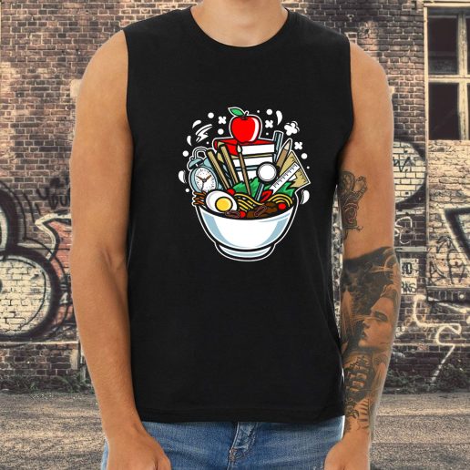 Athletic Tank Top Ramen School Fashion Trends