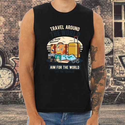 Athletic Tank Top Travel Around The World Fashion Trends