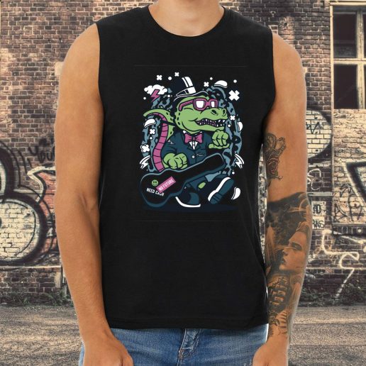 Athletic Tank Top Trex Guitar Fashion Trends