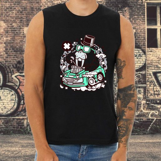 Athletic Tank Top Walrus Hotrod Fashion Trends