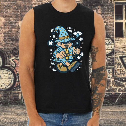 Athletic Tank Top Wizard Kid Fashion Trends