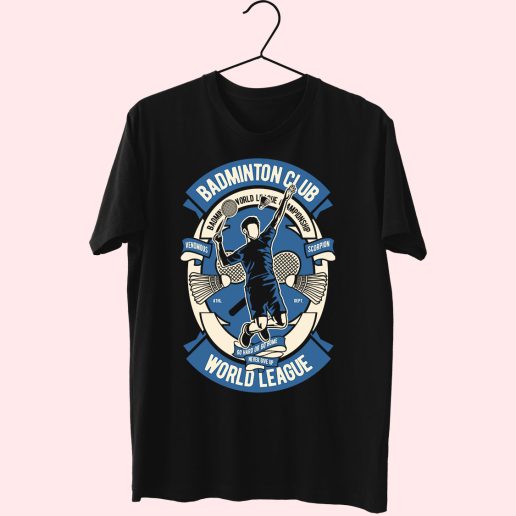 Badminton Club Funny Graphic T Shirt.jpeg