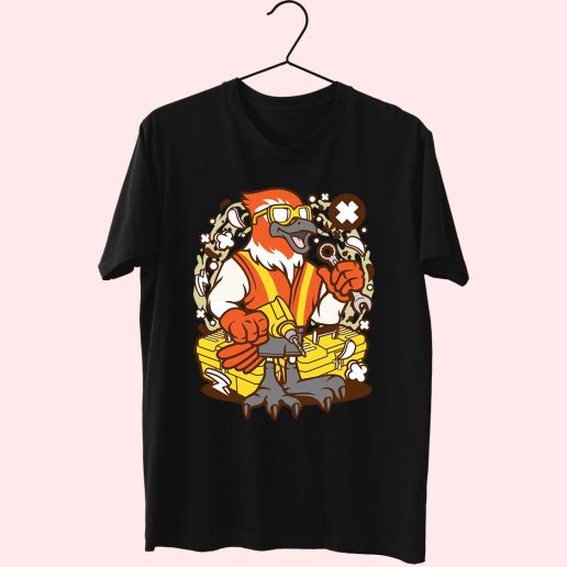 Bird Mechanic Worker Funny Graphic T Shirt.jpeg