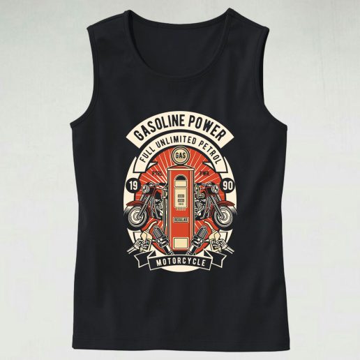 Gasoline Power Graphic Tank Top