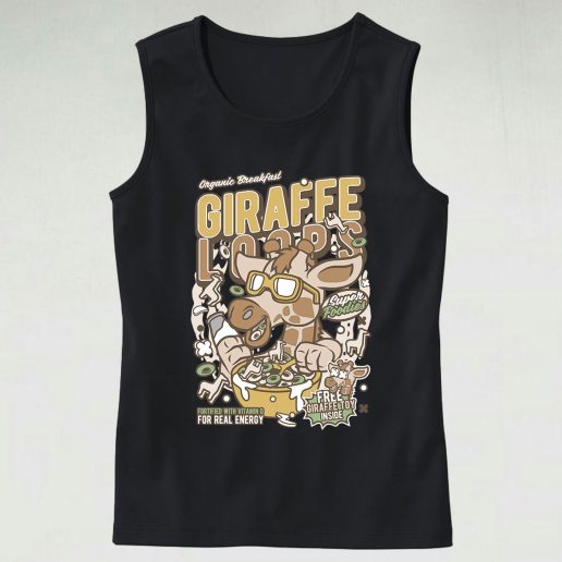 Girrafe Loops Graphic Tank Top