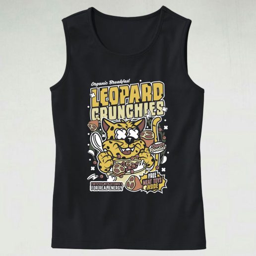 Leopard Crunchies Graphic Tank Top