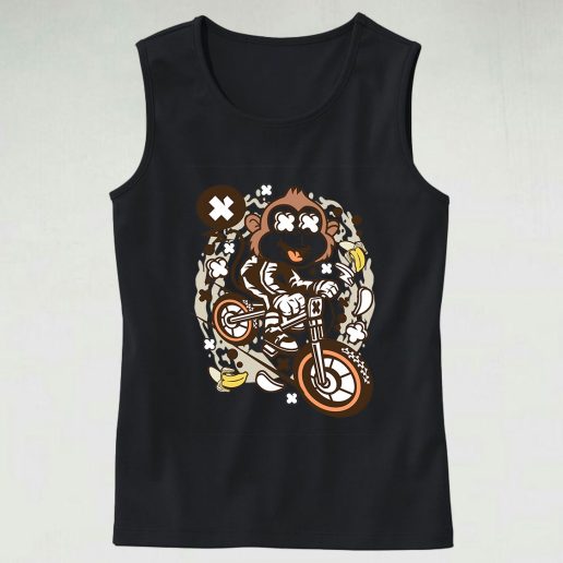 Monkey Downhill Graphic Tank Top