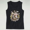 Monkey Rocking Horse Graphic Tank Top