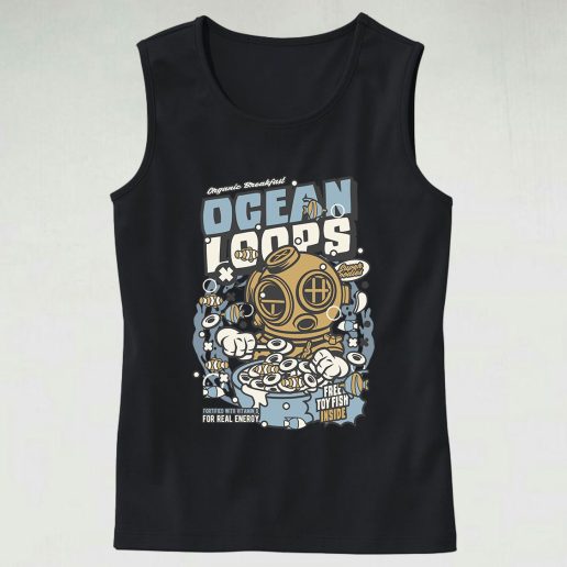 Ocean Loops Graphic Tank Top