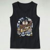 Owl Pop Star Graphic Tank Top