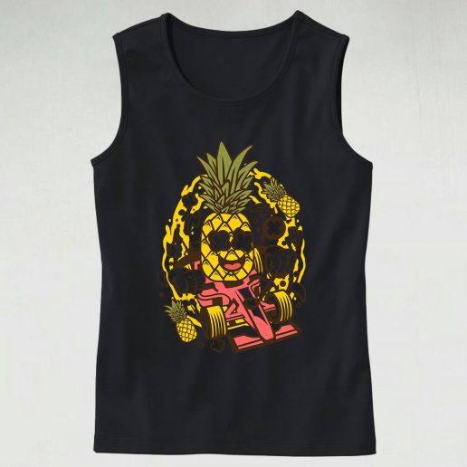 Pineapple Formula Racer Graphic Tank Top