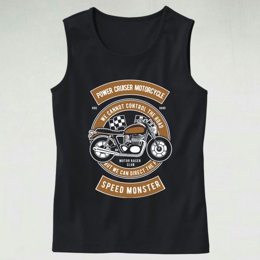 Power Cruiser Motorcycle Graphic Tank Top