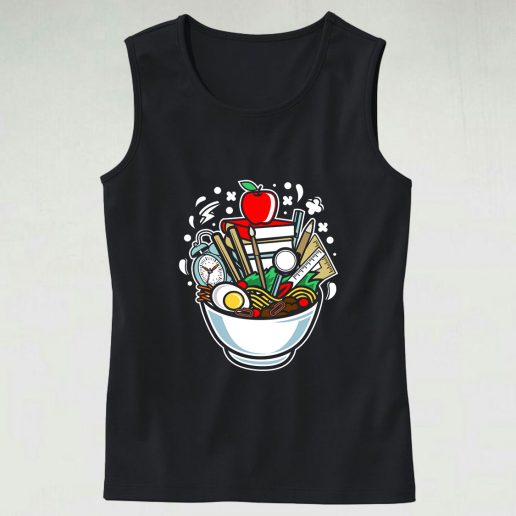 Ramen School Graphic Tank Top