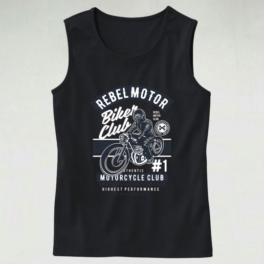 Rebel Motor Club Graphic Tank Top