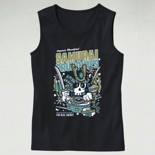 Samurai Crunches Graphic Tank Top