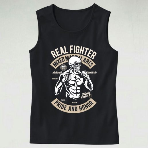 Skull Fighter Graphic Tank Top