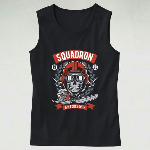 Squadron Air Force Graphic Tank Top