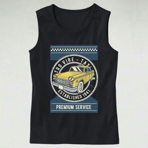 Taxi Graphic Tank Top